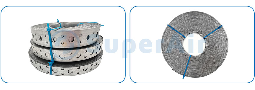 multi hole perforated bands