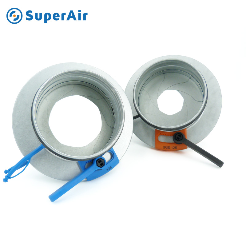 Circular Ducting Iris Dampers