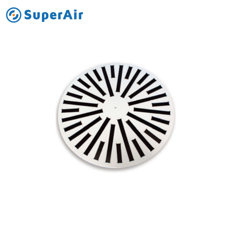 Round Swirl Ceiling Diffusers