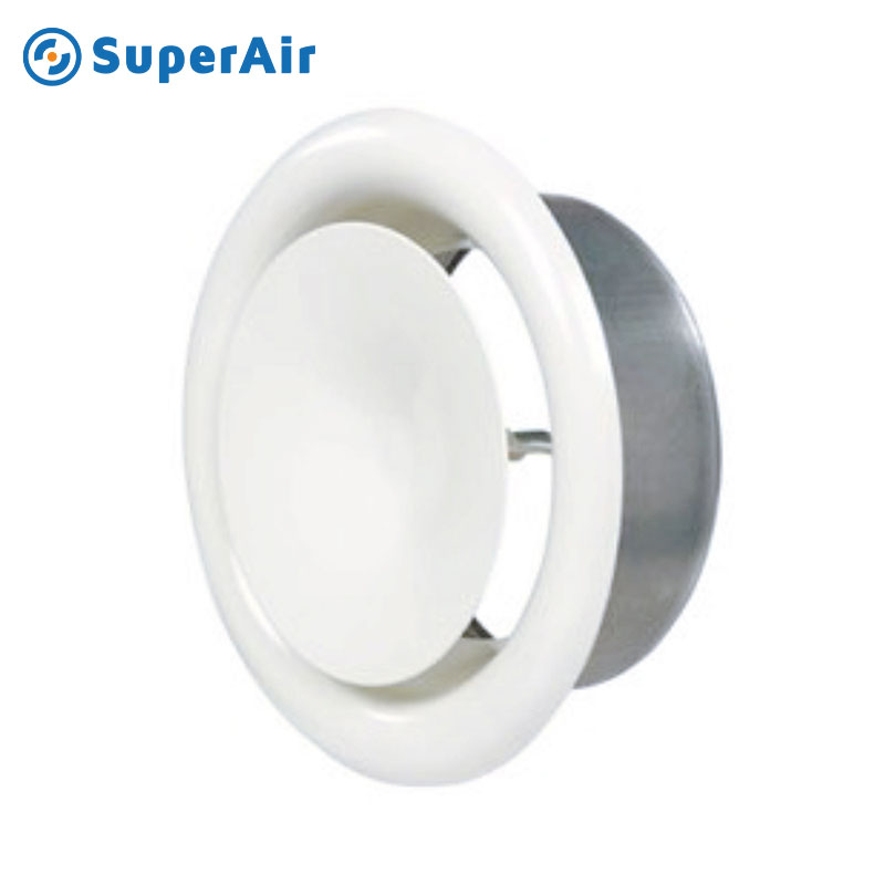 Ventilation Metal Supply Air Disc Valves